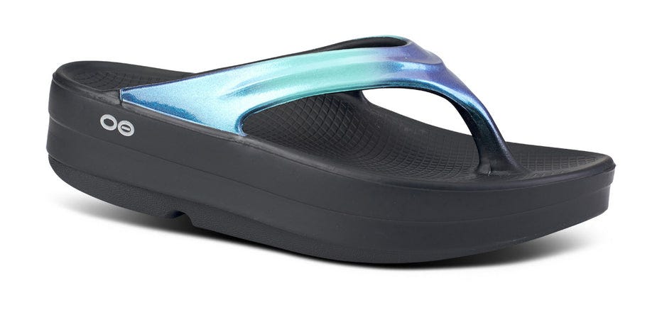 Women's OOmega OOlala Luxe Sandal - Atlantis Main view