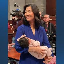 BREAKING: Boston Mayor Michelle Wu arrived at her ...
