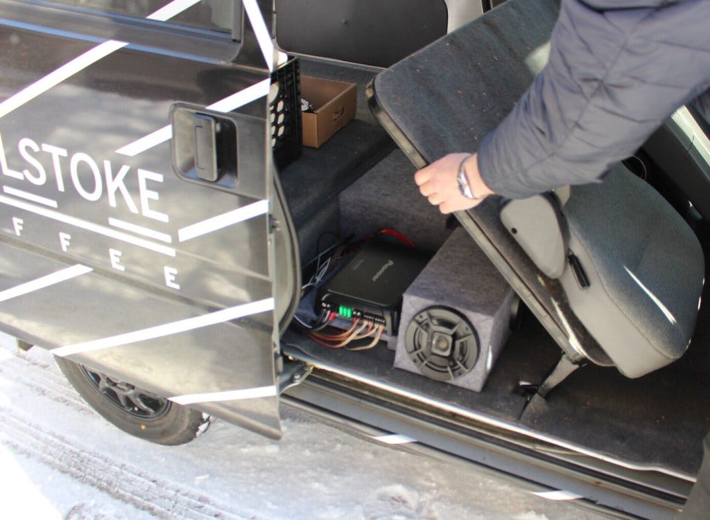 Subaru Sambar sound system Subaru Sambar sound system