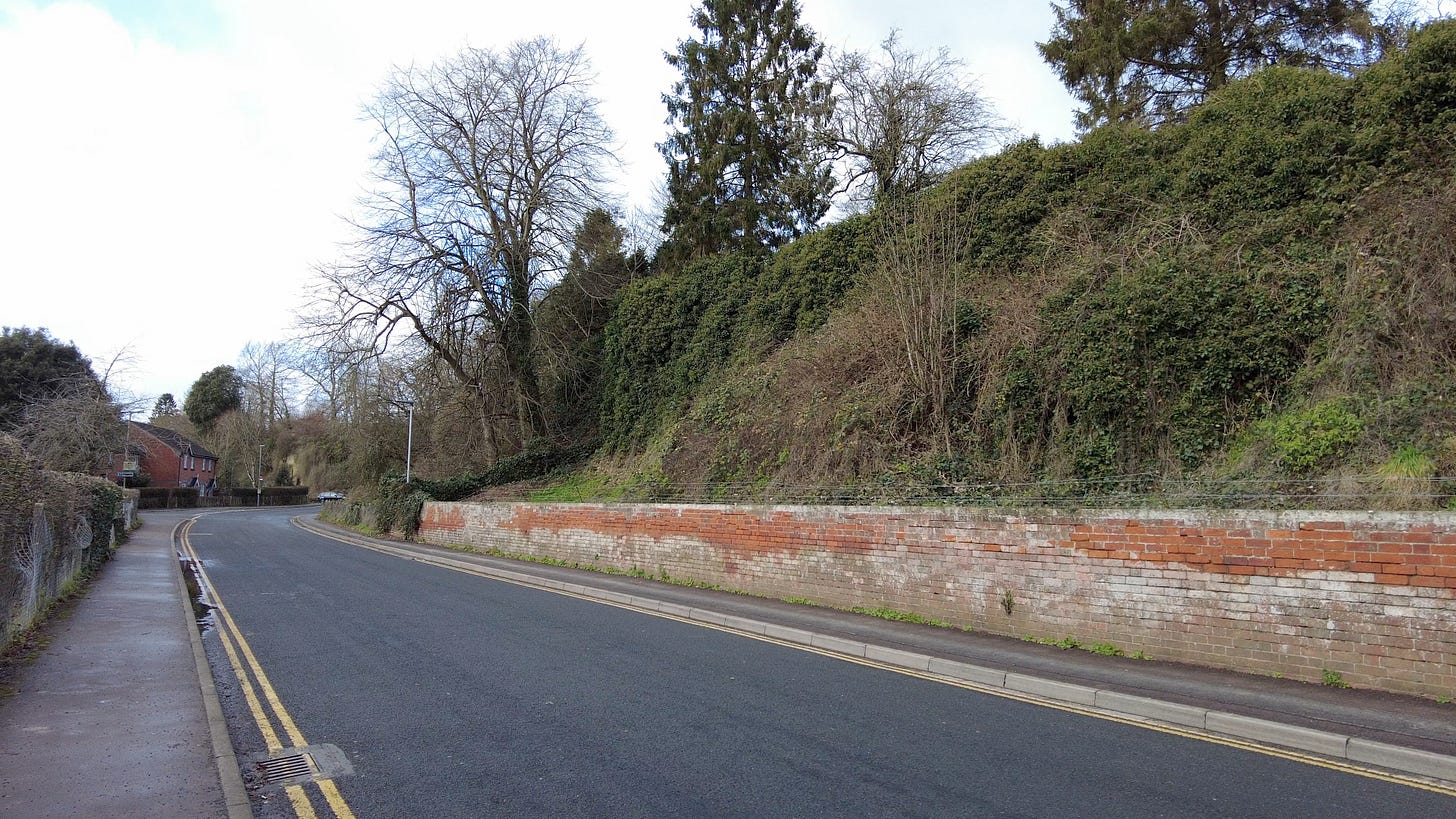 This is Station Road, Devizes. It was along here that Emily Lister and Augustus Keeling were arguing before boarding the train. Image: Roland's Travels This is Station Road, Devizes. It was along here that Emily Lister and Augustus Keeling were arguing before boarding the train. Image: Roland's Travels