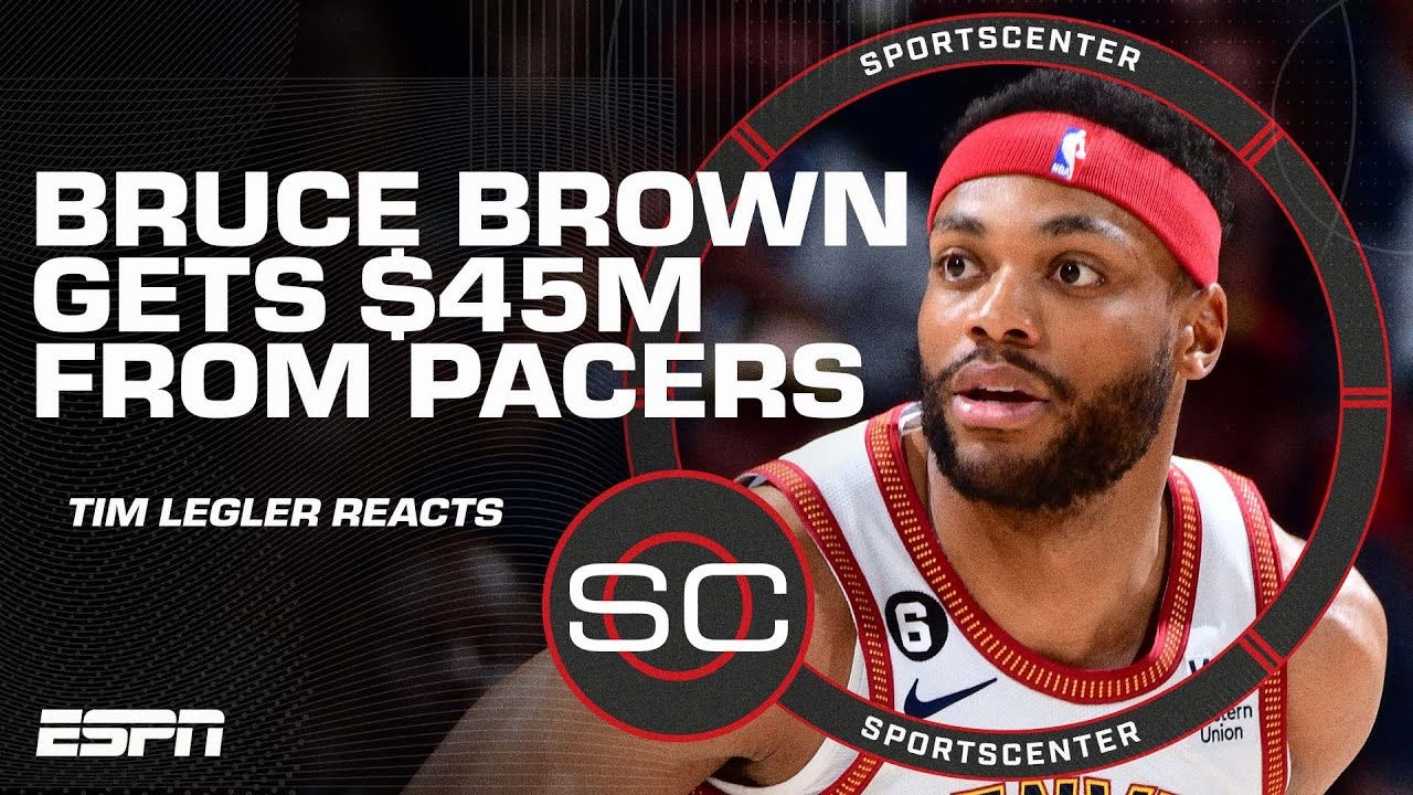 Legler on Bruce Brown’s $45M deal: If you get offered that money you take  it! | SportsCenter