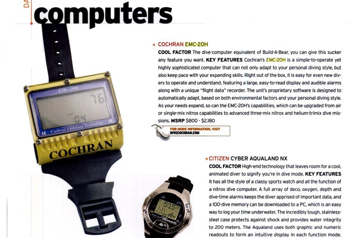 Sport Diver Mar 2007