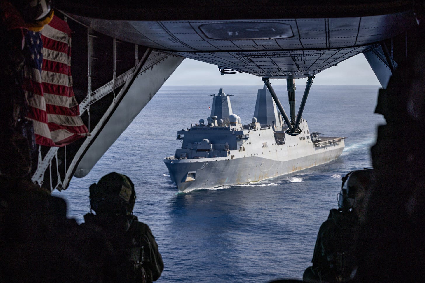 US aid to Jamaica continues to arrive by sea and air after the devastation caused by Hurricane Melissa. The USS San Antonio is among the US Military units assigned to help resupply and rebuild the island nation.