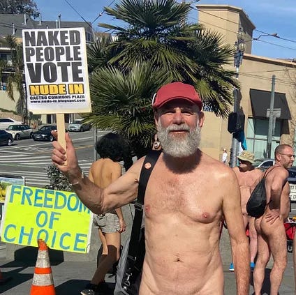 20 years of the “San Francisco Naked Guy”