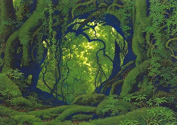 Hirō Isono Into the Depths of the sacred Forest — DOP