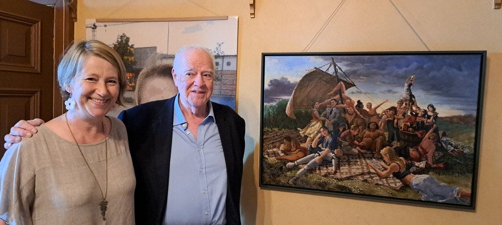 With Richard Borchard With Richard Borchard