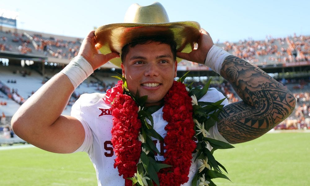 Dillon Gabriel stuns fans with last-minute Oklahoma TD drive on Texas