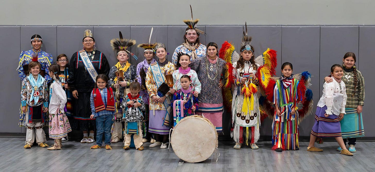 A group of people in traditional clothing

AI-generated content may be incorrect.