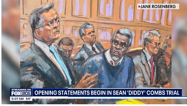 Diddy's Trial Day 1: Bible in one hand, surveillance video in the other