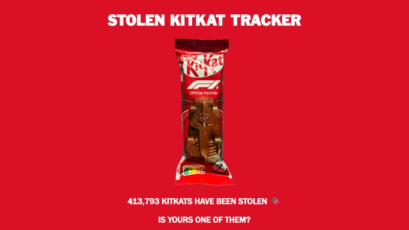 KitKat Launches tracker to find stolen chocolate bars - Indianapolis News |  Indiana Weather | Indiana Traffic | WISH-TV |