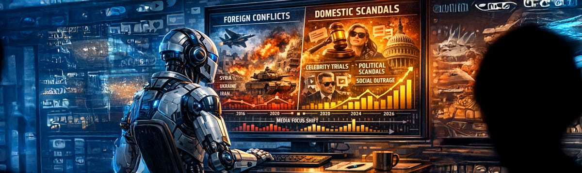 The Distraction Machine: How Domestic Scandals Eclipse Global Crises in ...