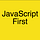 JavaScript 1st
