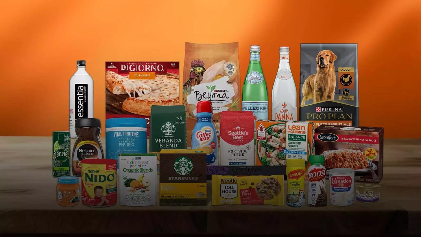 Nestlé's portfolio
