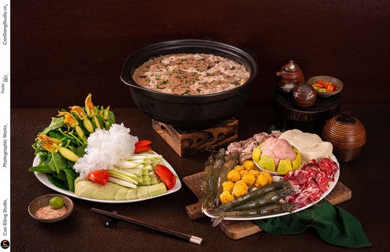 Lẩu tôm bầu by Chang - Chụp ảnh món ăn - Can Đăng Studio