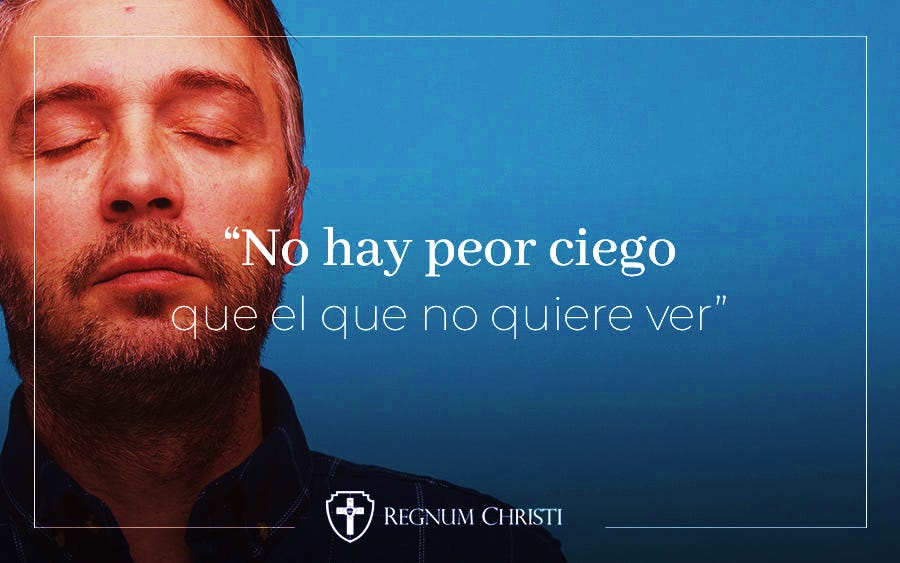 Sábado 3 de junio de 2023 - «No hay peor ciego que el que no quiere ver»