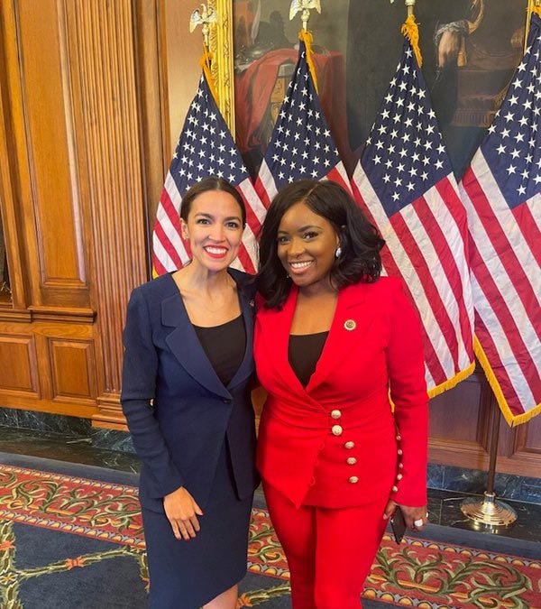 AOC/Crockett 2028 - by Public Servant - Democracy Defender