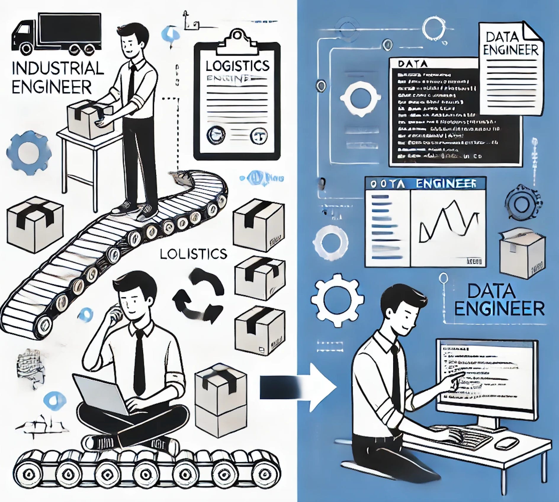 A Short Journey From Industrial Engineering to Data Engineering