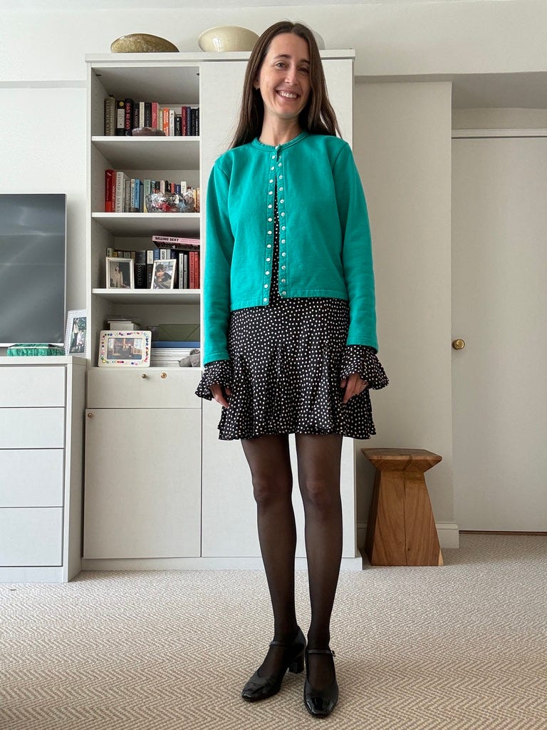 The Inimitable Snap Cardigan - by Becky Malinsky