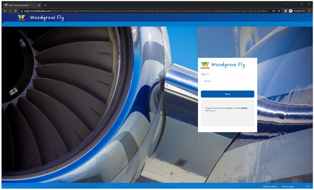 Esempio di Company Branding su Azure AD