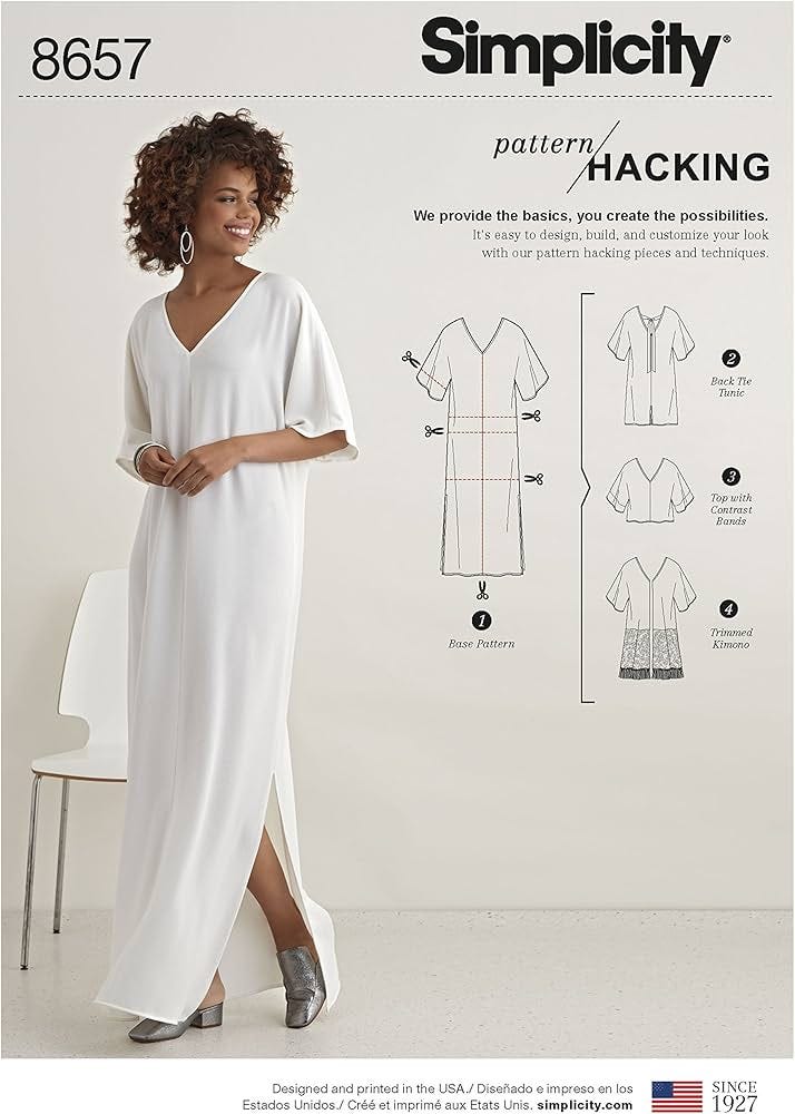 A modern sewing pattern by Simplicity.