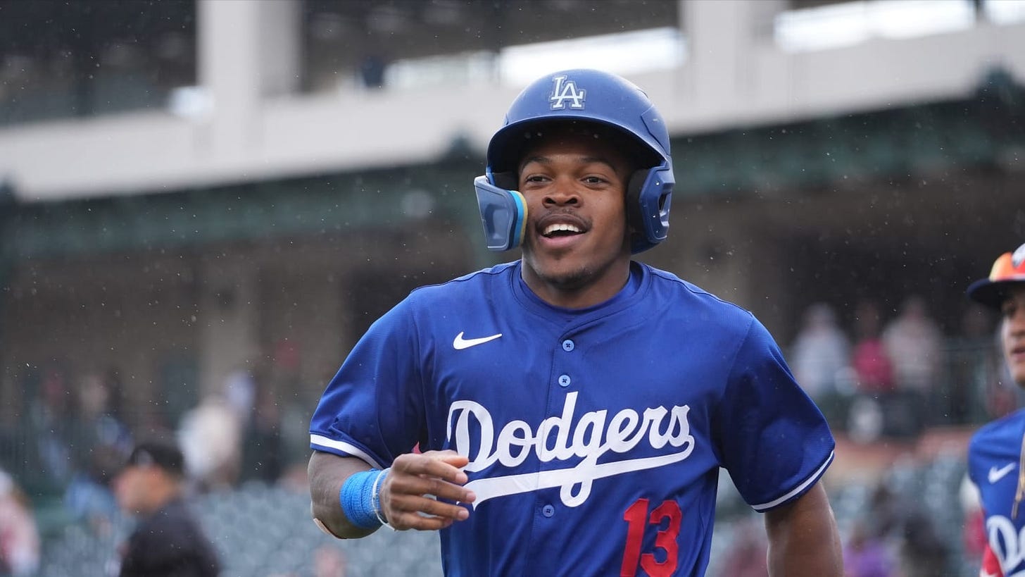 Kendall George rips an RBI triple to right-center