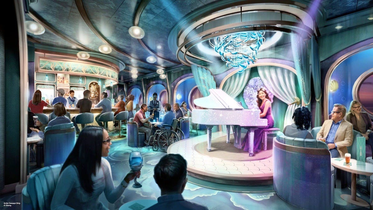 Sea Notes concept art. Image: Disney Sea Notes concept art. Image: Disney