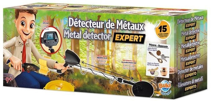 Buki Détecteur de métaux expert