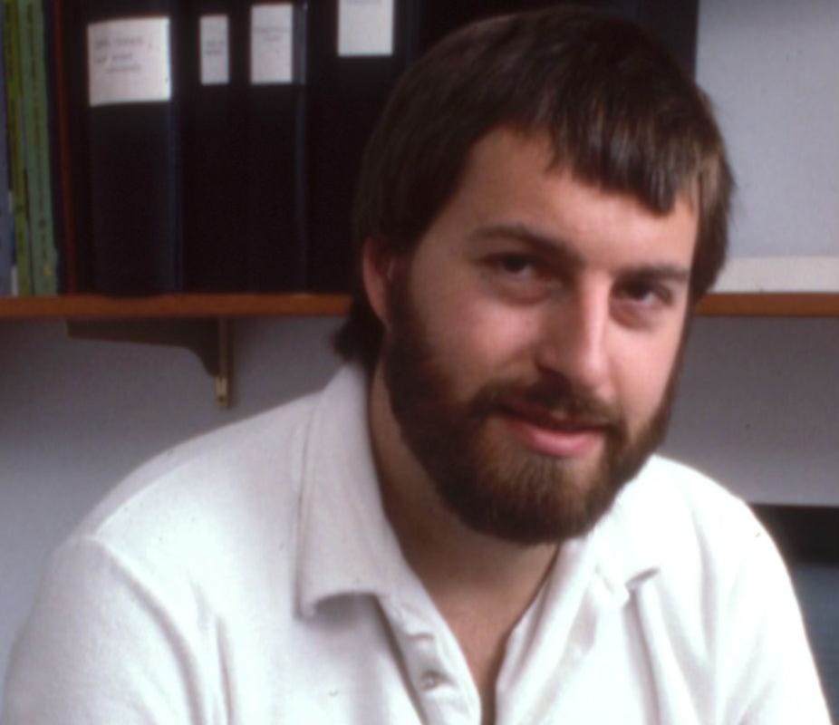 Photograph of Steve Meretzky from 1984