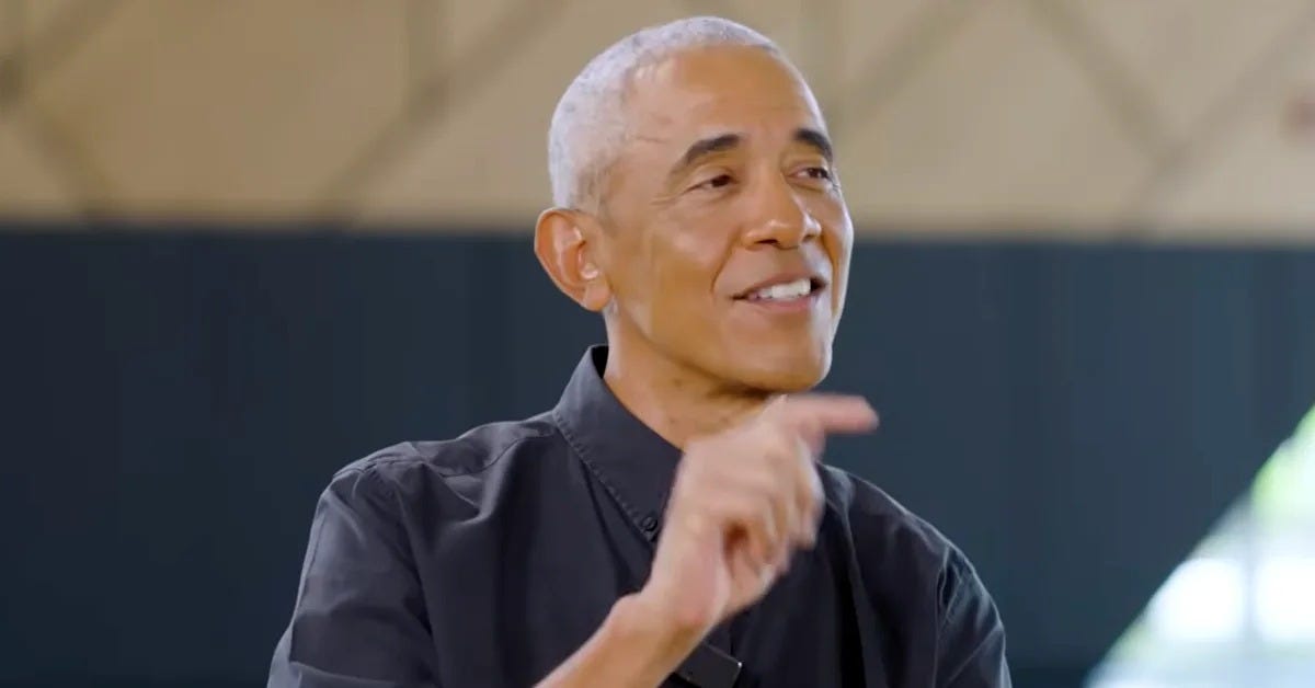 Obama calls Trump obsession with him 'strange': 'I obviously have a room in  his head' - Yahoo News Australia