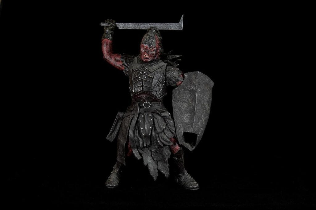 urak-hai  figurine