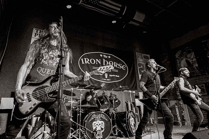 Kill 'em All Live at the Iron Horse Pub, Wichita Falls, TX, December 6th, 2024
