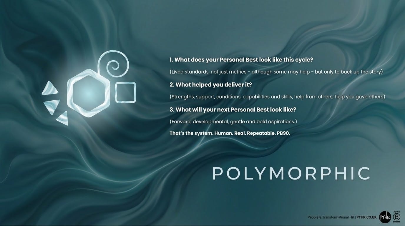 Polymorphic Organisations Part VIII - Performance Reborn