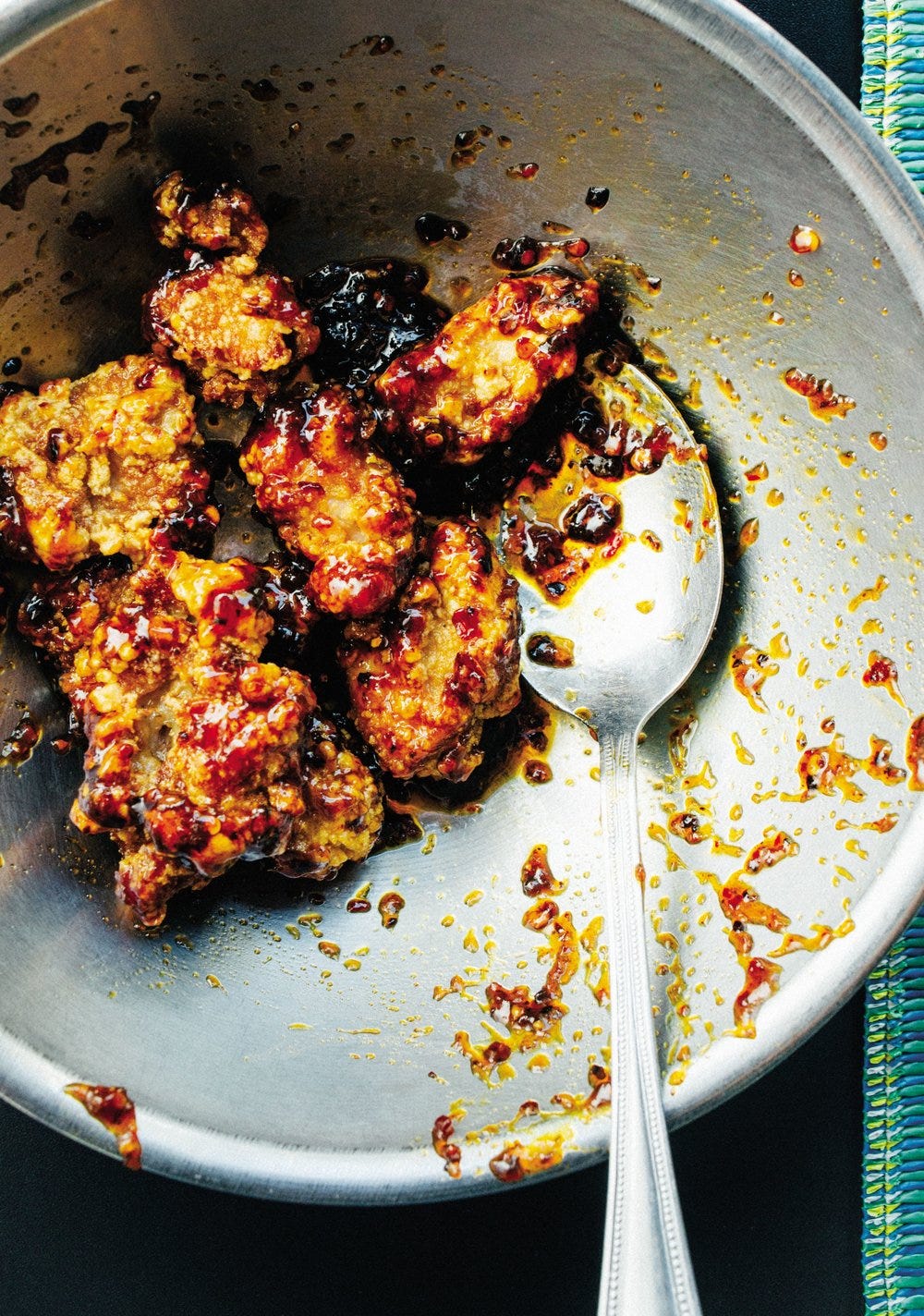 Fried Chicken with Charred Chile Jam
