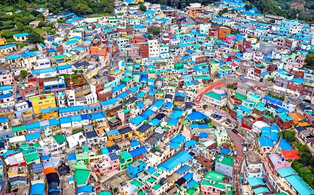 Aldea cultural Gamcheon de Busan (Foto de Korea Tourism Organization)