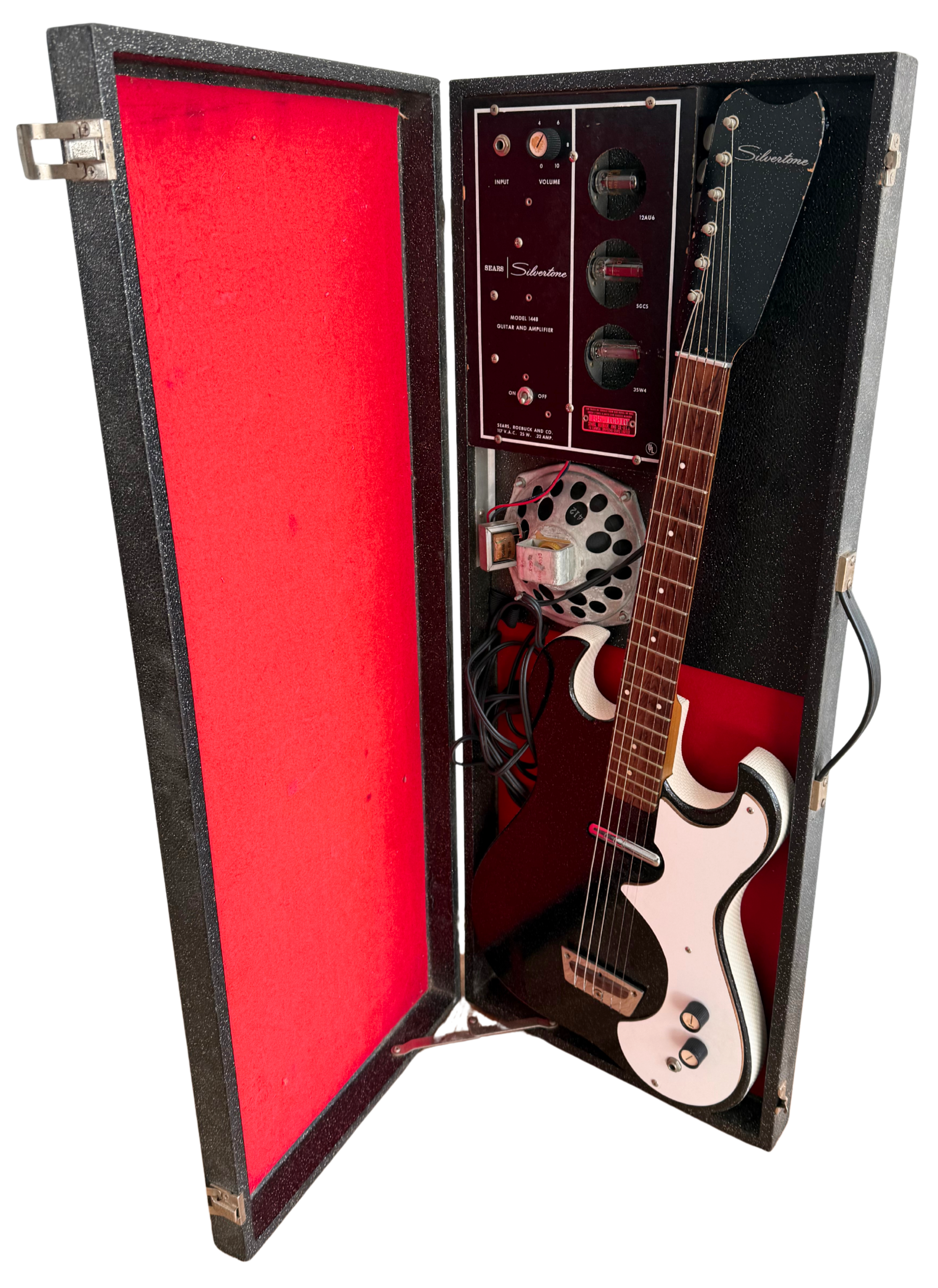 SILVERTONE 1448 Amp In Case　シルバートーン Silvertone 1448 amp-in-case - by GuitarHeap - Guitar Heap
