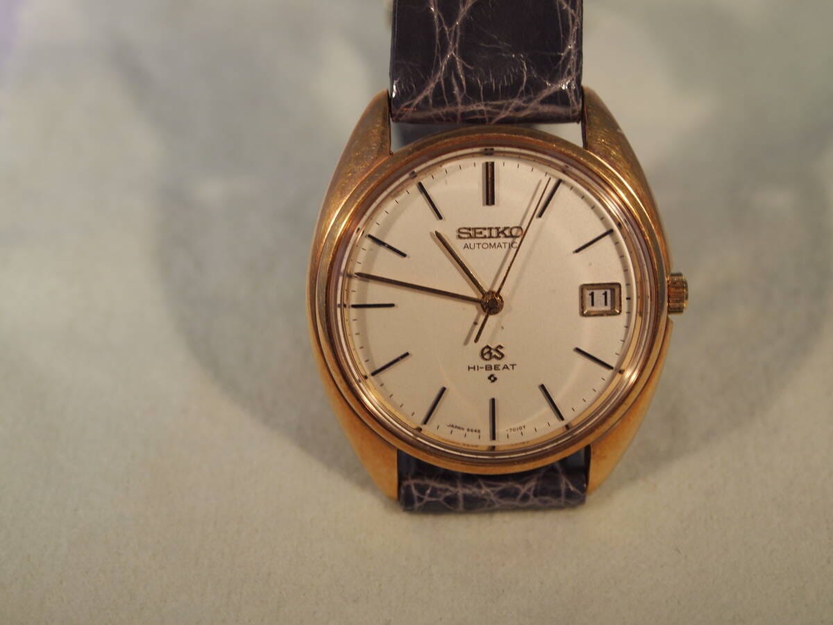 グランドセイコー GS SEIKO HI-BEAT 自動巻 １８K