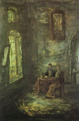 Safed, husband and wife in a room by Moshe Castel on artnet Safed, husband and wife in a room by Moshe Castel on artnet