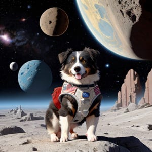 Space Dog and the Asteroid Space Dog and the Asteroid