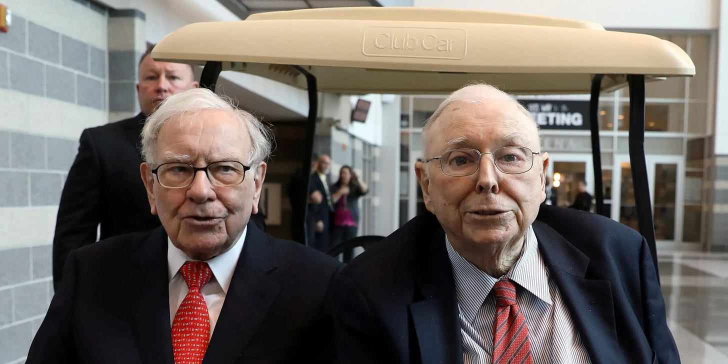 Charlie Munger, el socio de Warren Buffett, hizo algo ...