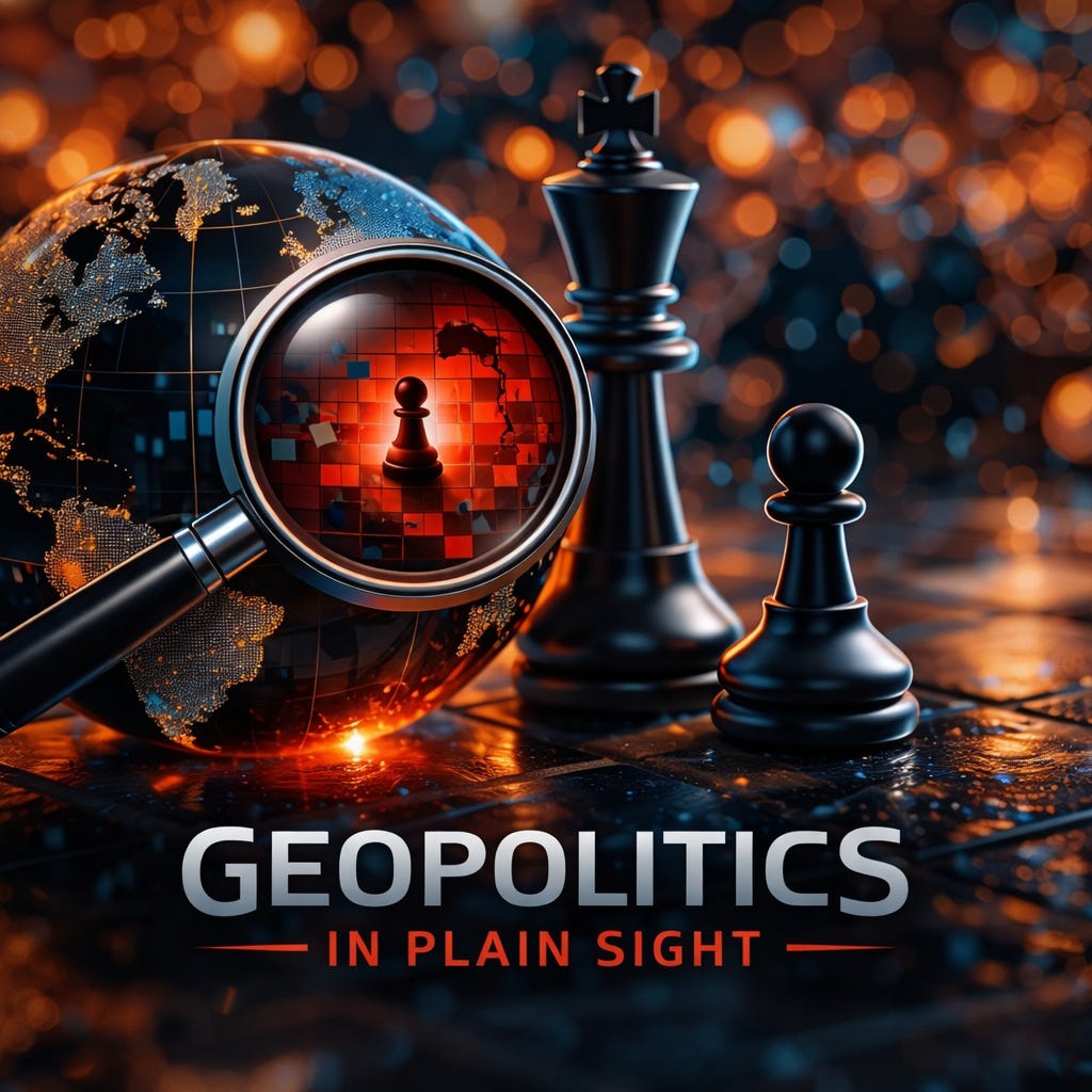 Geopolitics In Plain Sight logo