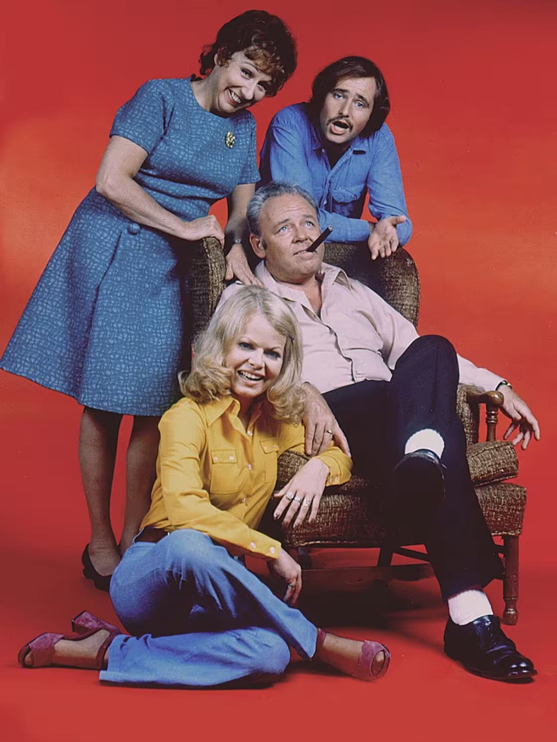 The original cast of All in the Family (CBS)