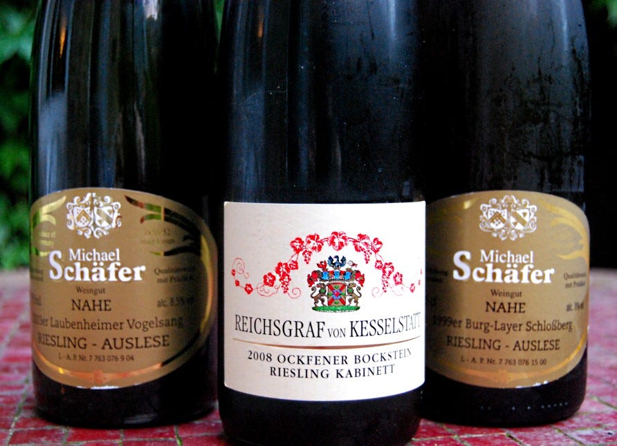 Three Rieslings Three Rieslings