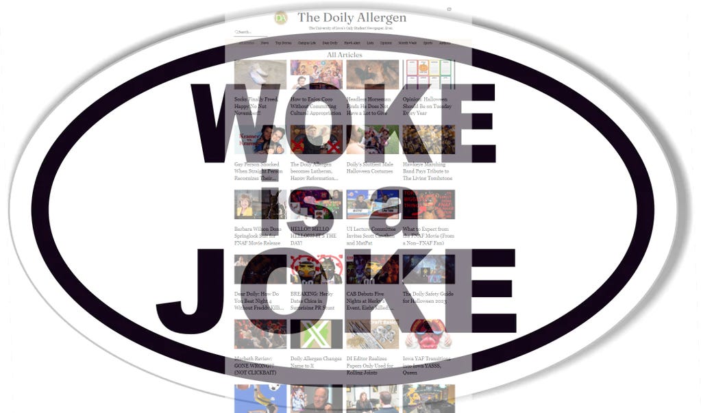 woke is a joke