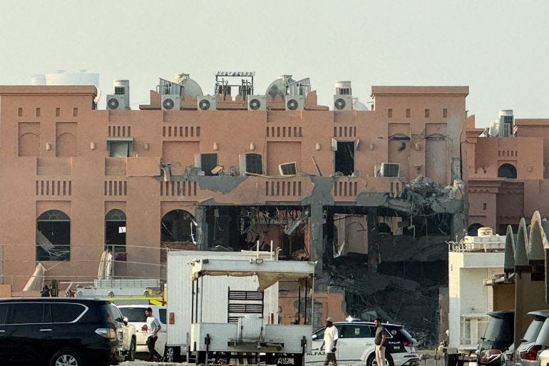 Israeli strikes in Doha