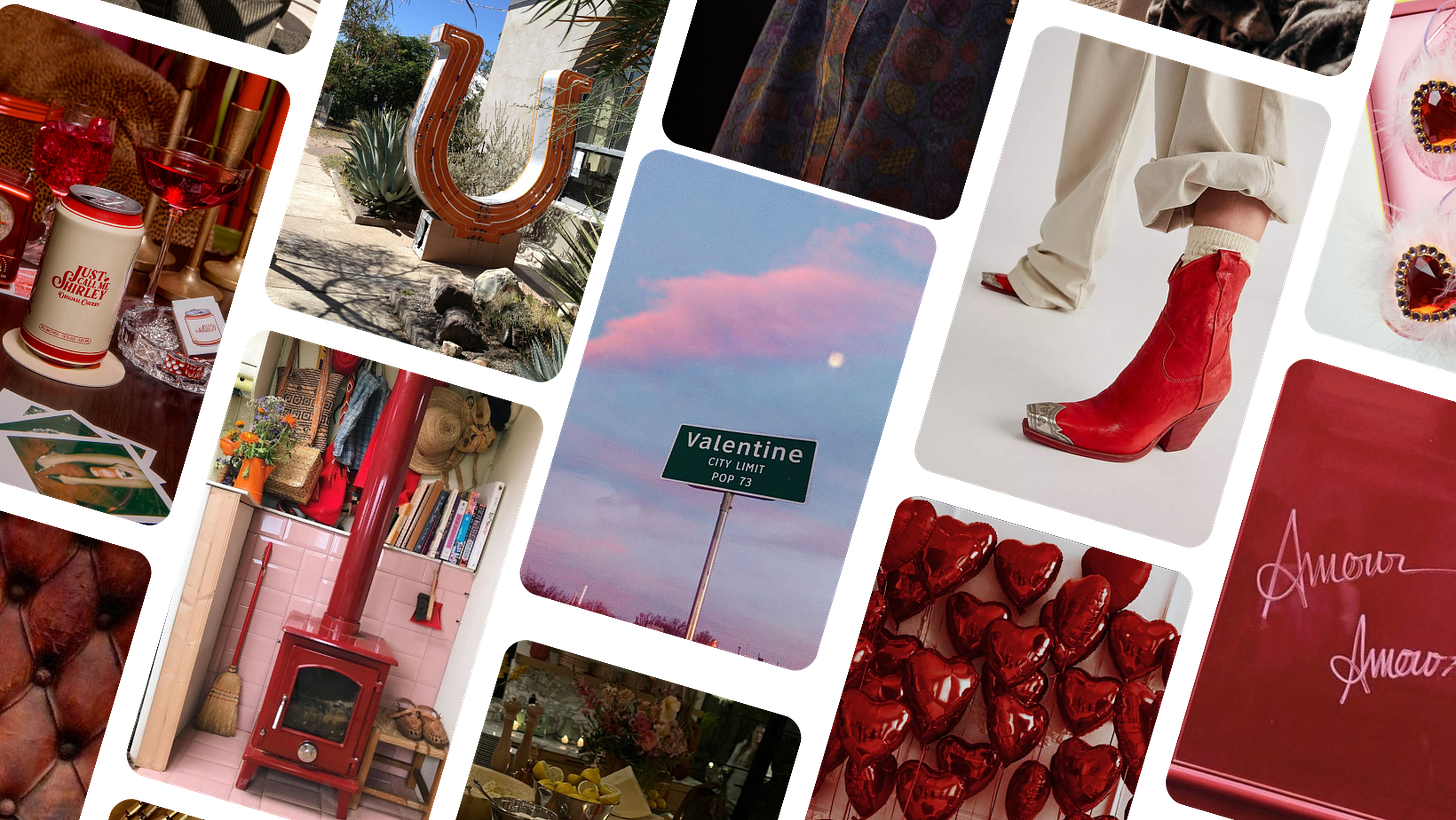 Display heirlooms, brooches, kids' art NOW. Texas freeze prep essentials, homemade Ding Dongs, Valentine's childhood memories