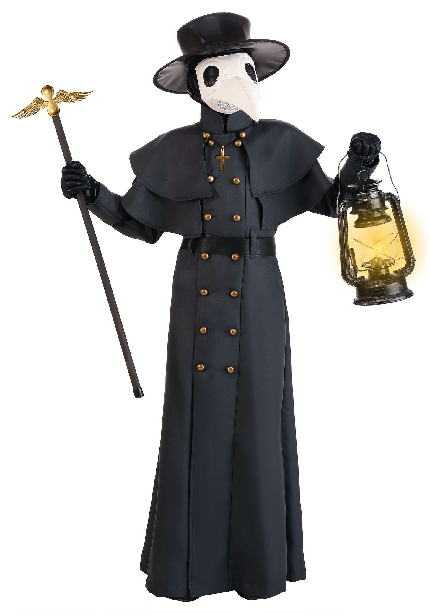 Classic Plague Doctor Costume for Kids Classic Plague Doctor Costume for Kids