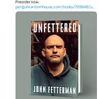 Fetterman Takes Time Out Of Busy Schedule Sucking To Plug New Book