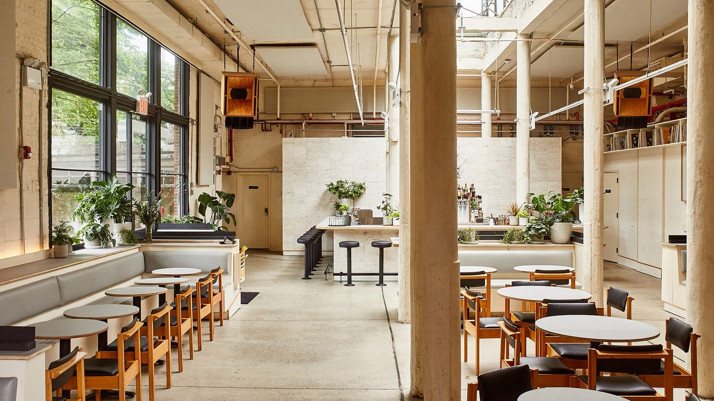 Public Records in historic Brooklyn building pairs vegan cafe with nightclub