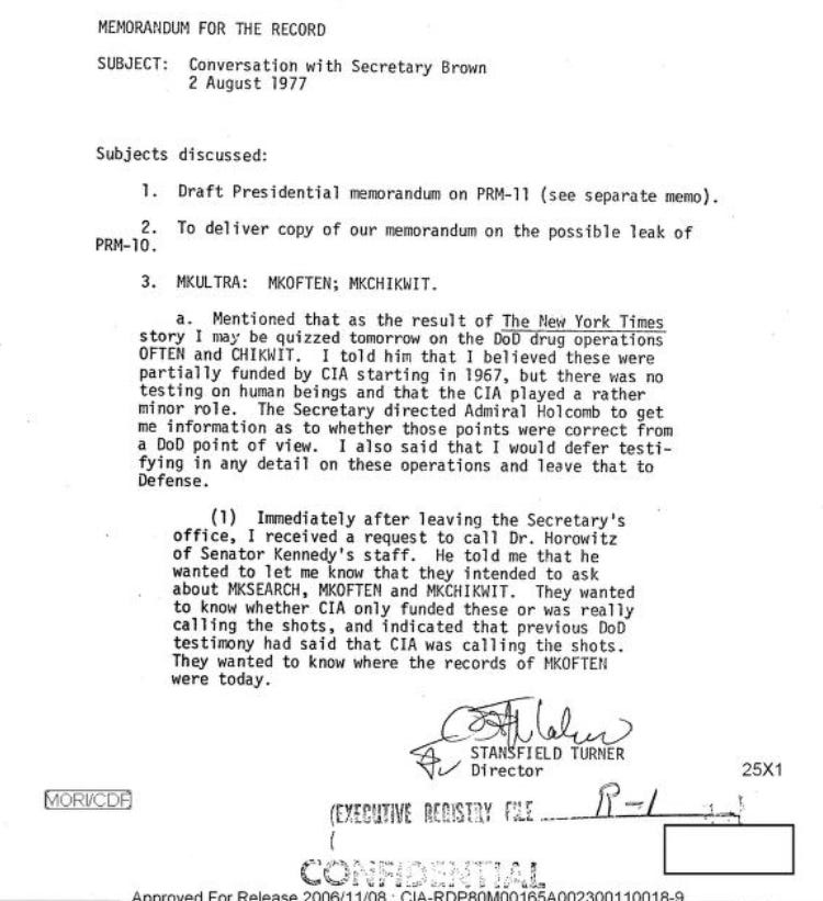 Mkoften MKUltra is one of many MKs: MKNaomi Bioweapons Research - was Pfizer ...