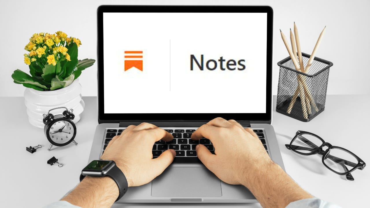 An open laptop with Substack Notes on the screen.
